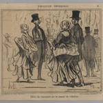 "Effets du tourniquet sur les jupons en crinoline"