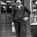 Lower East Side N.Y.C (Man with a Mustache)