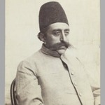 Studio Portrait of Mozaffar al-Din Shah in Informal Attire, One of 274 Vintage Photographs