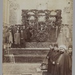 At the Catafalque of the late Mozaffar al-Din Shah,  One of 274 Vintage Photographs