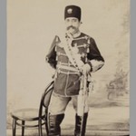 Full-length Portrait of Mozaffar al-Din Shah, One of 274 Vintage Photographs