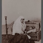 Woman Rocking her Childs Cradle,  One of 274 Vintage Photographs
