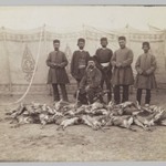 Portrait of Prince Abdul Husayn Mirza (Farma Farmaian) after Hunting  Gazelles,  One of 274 Vintage Photographs
