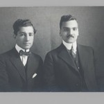 Portrait of Mirza Husayn Khan and Mirza Taghi Khan Amir Kabir, One of 274 Vintage Photographs