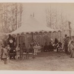 Girl Performing in a Tent
