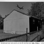 Jet Over Blue and Black House, Kenner, Louisiana, from the Homefront Series