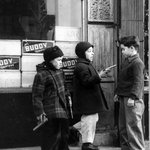 [Untitled] (Buddy Tomatoes- Three Boys Playing Cops and Robbers)