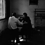 Two Men Playing a Game, Home for the Elderly, Yangzhou City, China