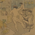 Chocolat dansant dans un bar, from La Rire