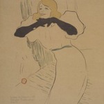 Yvette Guilbert, from La Rire