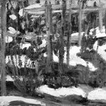 Winter Wood Scene