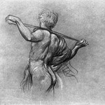 Study for "Elijah in the Wilderness"
