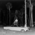 Cape Canaveral, Moon Launch (Couple Sitting on Car)