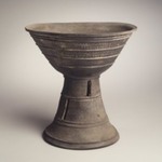 Vessel with High Pedestal