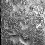 Double-sided Key Block for Ukiyo-e Print