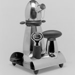 Bar Set: Corkscrew, Bottle Opener, Cocktail Shaker, with Base