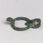 Belt Buckle with Heads of a Bird and a Deer