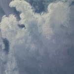 Blue and White Cloud
