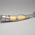 Ivory and Silver Pendant