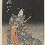 Theatrical Male Character with Sword