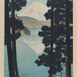 Mt. Fuji from Ashiya Lake