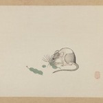 Mouse Eating Pea Pods