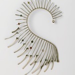 Metallic Boa Necklace