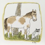 [Untitled] (Horse and Cat)
