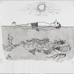[Untitled] (Man and Scary Fish)