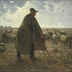 Shepherd Tending His Flock