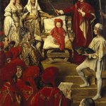 Philip I, the Handsome, Conferring the Order of the Golden Fleece on his Son Charles of Luxembourg  (Philippe Ier le Beau, conf&eacute;rant &agrave; son fils Charles de Luxembourg le titre de Chevalier de lOrdre de la Toison dOr)