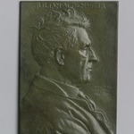 Portrait Plaque of Julian Alden Weir