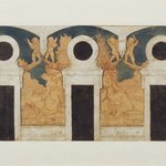Study for Mural for Arched Galleries, Mus&eacute;e Picardy, Amiens (Projet de D&eacute;coration pour les Galeries Cintr&eacute;es, Mus&eacute;e Picardy, Amiens