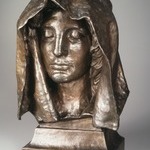 Head from the Adams Memorial