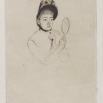 Femme au Mirroir (The Bonnet)
