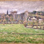 View of Bazincourt (Vue de Bazincourt)