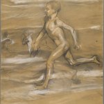 [Untitled] (Nude Boy Running)