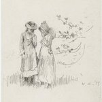 Two Girls in a Field