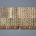 Game Pieces for Mah Jong or Chinese Dominos