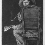 Portrait of a Man Smoking a Pipe