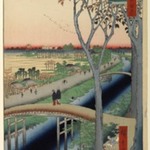 Koume Embankment, No. 104 from One Hundred Famous Views of Edo