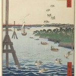 View of Shiba Coast, No. 108 from One Hundred Famous Views of Edo