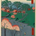 Temple Gardens, Nippori, No. 14 in One Hundred Famous Views of Edo