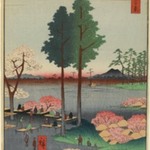 Suwa Bluff, Nippori, No. 15 in One Hundred Famous Views of Edo