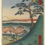 Original Fuji, Meguro, No. 25 in One Hundred Famous Views of Edo