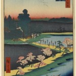 Asuma Shrine and the Entwined Camphor, No. 31 in One Hundred Famous Views of Edo