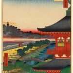 Zojoji Pagoda and Akabane, No. 53 from One Hundred Famous Views of Edo