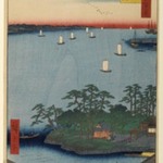Shinagawa Susaki, No. 83 from One Hundred Famous Views of Edo