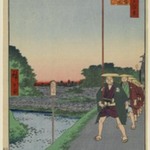 Kinokuni Hill and Distant View of Akasaka Tameike, No. 85 from One Hundred Famous Views of Edo