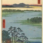 Benten Shrine, Inokashira Pond, No. 87 from One Hundred Famous Views of Edo